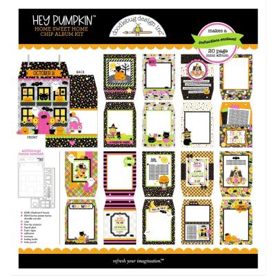 Doodlebug Hey Pumpkin - Chip Album Kit